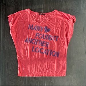 Heather - Watermelon Red Tee